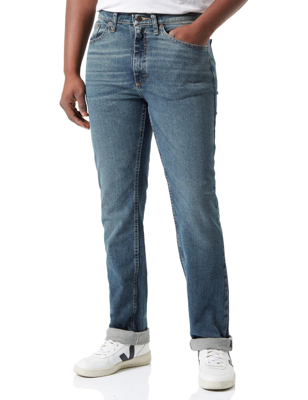 WRANGLER - Jeans Herren - Regular Straight Fit - Foundation - River