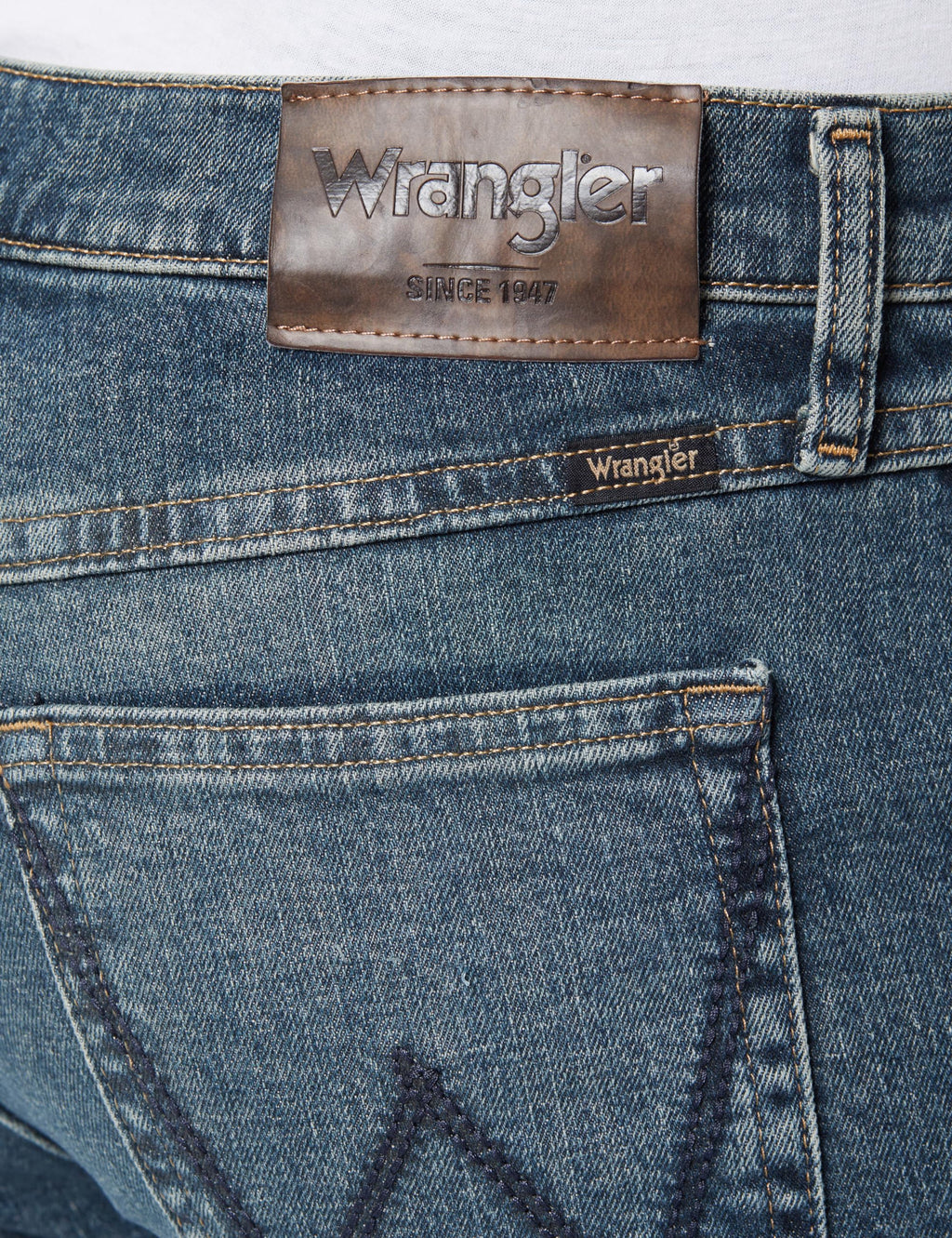 WRANGLER - Jeans Herren - Regular Straight Fit - Foundation - River